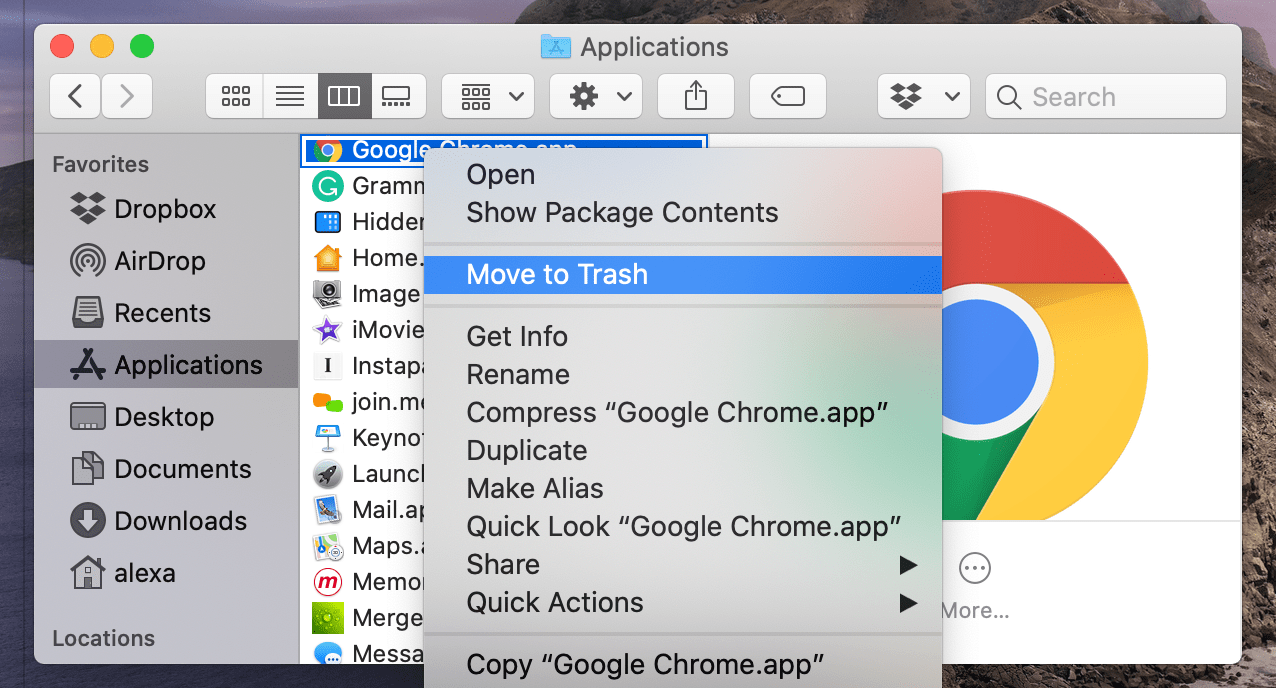 How To Uninstall Chrome Apps Mac Osx